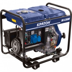 Дизельгенератор Кратон DG-4,5EAW 4.5 кВт в Иркутске