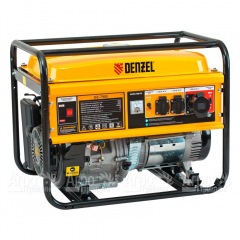 Бензогенератор Denzel GE-7900 6 кВт в Иркутске