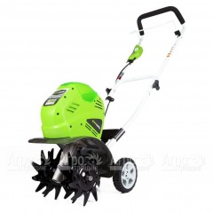 Культиватор аккумуляторный GreenWorks G-Max G40TL 40V 26 см (без батареи и зарядного устройства) в Иркутске