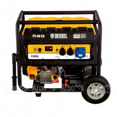 Бензогенератор Denzel PS-80 EA 7 кВт в Иркутске