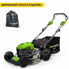 Газонокосилка аккумуляторная GreenWorks GD40LM46SP (без батареи и зарядного устройства) в Иркутске