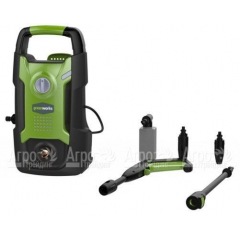 Мойка высокого давления GreenWorks GPWG1 100 бар в Иркутске