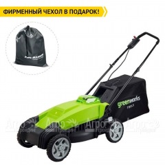 Газонокосилка аккумуляторная GreenWorks G-Max G40LM35 40V 35 см (без аккумулятора и ЗУ) в Иркутске
