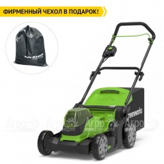 Газонокосилка аккумуляторная GreenWorks G24X2LM41 (без аккумулятора и зарядного устройства) в Иркутске