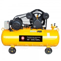 Компрессор масляный Калибр Мастер КМ-4200/100РМ в Иркутске