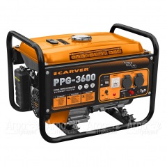 Бензогенератор Carver PPG-3600 2.5 кВт в Иркутске