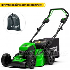 Газонокосилка аккумуляторная GreenWorks GD60LM46SP (без батареи и зарядного устройства) в Иркутске