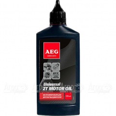 Масло AEG Semi Synthetic 2T Motor Oil API TC п/с 100 мл для 2-х тактных двигателей в Иркутске
