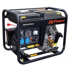 Дизельный генератор ITC Power DG6000LEK+ (дистанционный запуск+разъем для АВР) в Иркутске