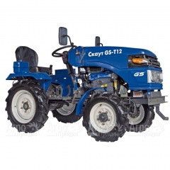 Многофункциональный минитрактор Garden Scout (Скаут) T-12DIF + фреза + двухкорпусный плуг в Иркутске
