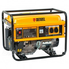 Бензогенератор Denzel GE 4500 4 кВт в Иркутске