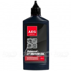 Масло минеральное AEG Universal 2T Motor Oil API TC 100 мл для 2-х тактных двигателей в Иркутске