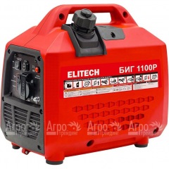 Бензогенератор инверторный Elitech БИГ 1100Р 1 кВт в Иркутске