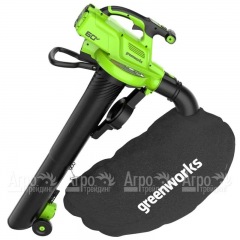 Воздуходувка аккумуляторная GreenWorks GD60BVII (без аккумулятора и зарядного устройства) в Иркутске