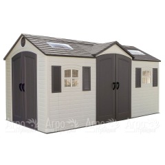 Пластиковый сарай LifeTime 15х8 DD в Иркутске