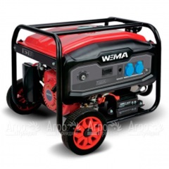 Бензогенератор Weima WM5500E-T 5.2 кВт в Иркутске