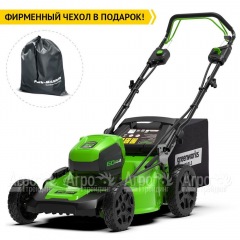 Газонокосилка аккумуляторная GreenWorks GD60LM51SPK4 в Иркутске