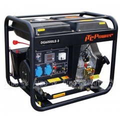 Дизельный генератор ITC Power DG6000LE-3 в Иркутске