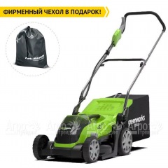 Газонокосилка аккумуляторная GreenWorks G40LM35K4 в Иркутске