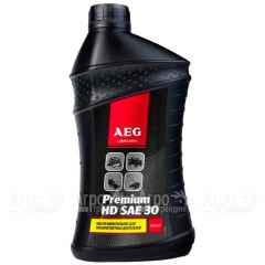Масло AEG Premium HD SAE 30 API SJ/CF 0.6 л для 4-х тактных двигателей в Иркутске