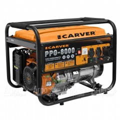 Бензогенератор Carver PPG-8000 6 кВт в Иркутске