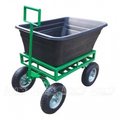 Тележка Sadovodcart Садовод четырехколесная откидная с корытом в Иркутске