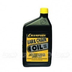 Масло адгезионное Champion SAE-30 1 л для смазки цепей и шин в Иркутске