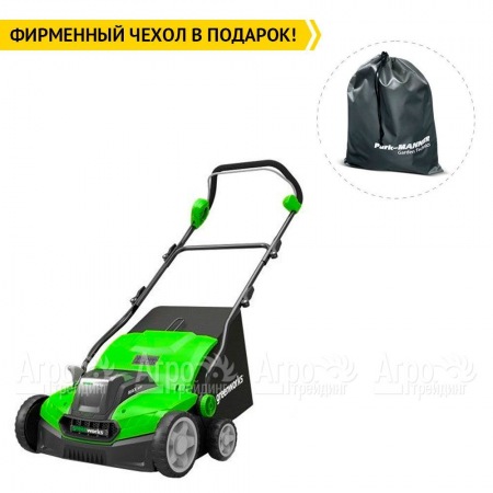 Аккумуляторный вертикуттер GreenWorks GD40SC36 (2511507UB) в Иркутске