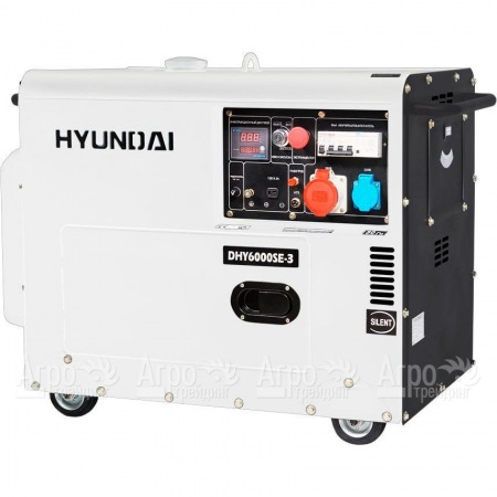 Дизельгенератор Hyundai DHY 6000SE-3 5 кВт в Иркутске