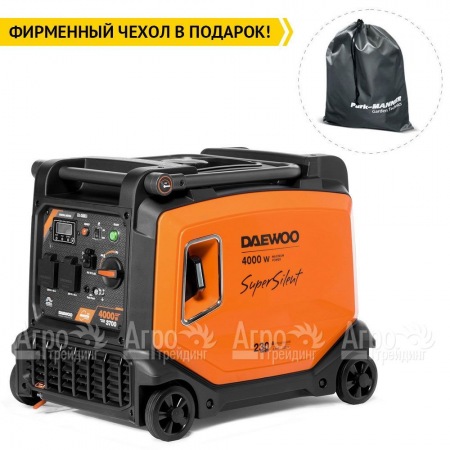Бензогенератор инверторный Daewoo GDA 4500 SEi 3.7 кВт в Иркутске