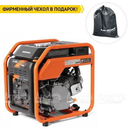 Инверторный бензогенератор Daewoo GDA 4400 i 3.4 кВт в Иркутске