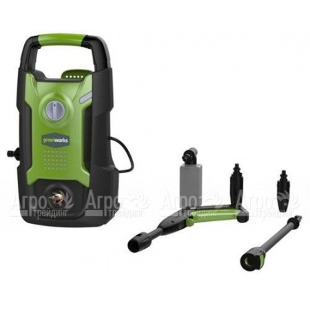 Мойка высокого давления GreenWorks GPWG1 100 бар  в Иркутске