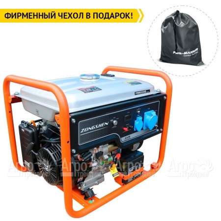 Бензогенератор Zongshen PB 6000 E 5 кВт в Иркутске