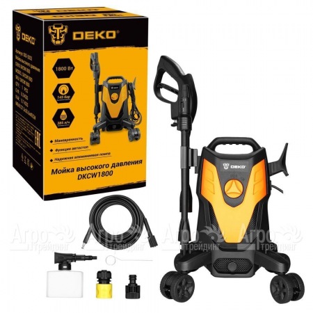 Мойка высокого давления DEKO DKCW1800 в Иркутске
