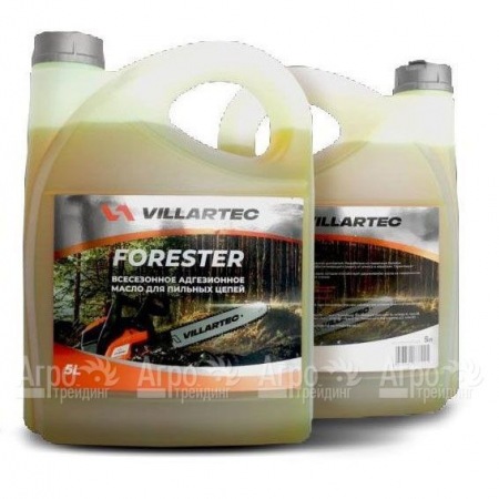 Всесезонное адгезионное масло Villartec Forester 5 л для пильных цепей в Иркутске