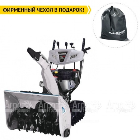 Снегоуборщик гусеничный Hyundai HS 7680E в Иркутске