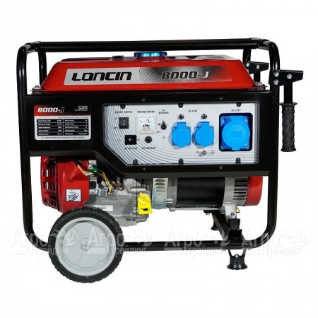 Бензогенератор Loncin LC8000-JS 6 кВт в Иркутске