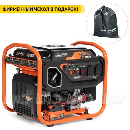 Бензиновый генератор инверторный Daewoo GDA 4600 Ei 4.2 кВт в Иркутске