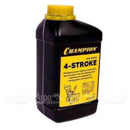 Масло полусинтетическое зимнее Champion SAE 10W40 API SL/CF 0.6 л для 4-тактных двигателей  в Иркутске