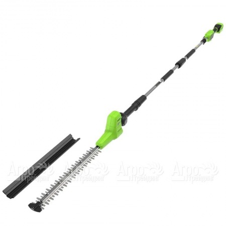 Аккумуляторный кусторез GreenWorks G24PH511 (без аккумулятора и зарядного устройства) в Иркутске