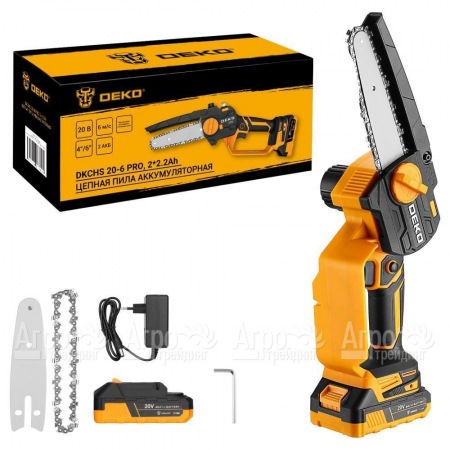 Аккумуляторная пила DEKO DKCHS 20-6 PRO 6"  в Иркутске