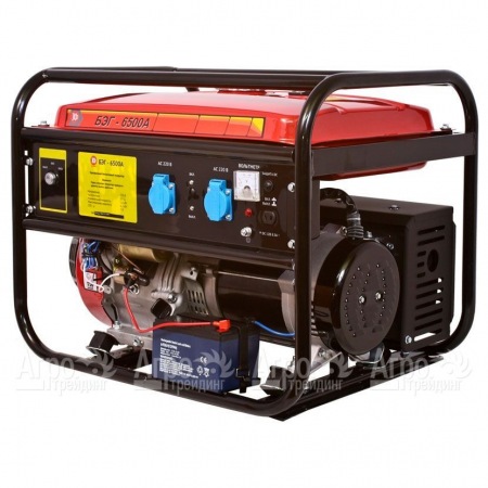 Бензогенератор Калибр БЭГ-6500А 5.8 кВт  в Иркутске