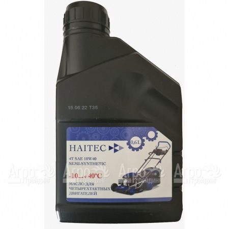 Масло полусинтетическое Haitec 4T 10w40 0.6 л для четырехтактных двигателей  в Иркутске