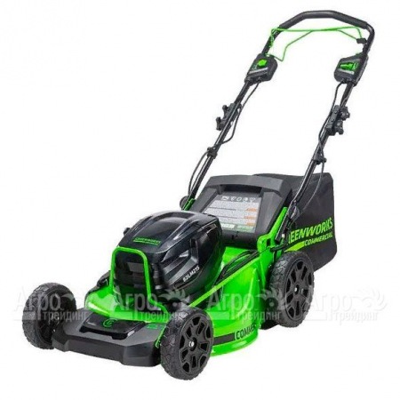 Газонокосилка аккумуляторная GreenWorks GC82HPLM51 (без аккумулятора и зарядного устройства)  в Иркутске