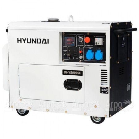 Дизельгенератор Hyundai DHY 8000SE 5,5 кВт в Иркутске