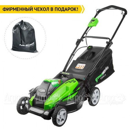 Газонокосилка аккумуляторная GreenWorks G40LM45K6  в Иркутске