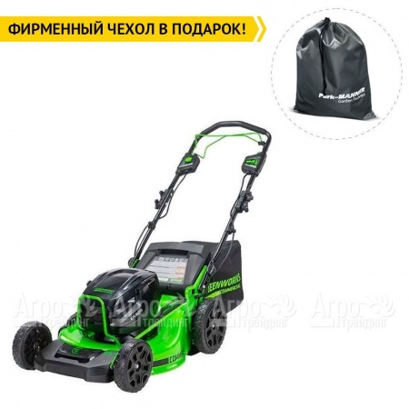 Газонокосилка аккумуляторная GreenWorks GC82HPLM51  в Иркутске