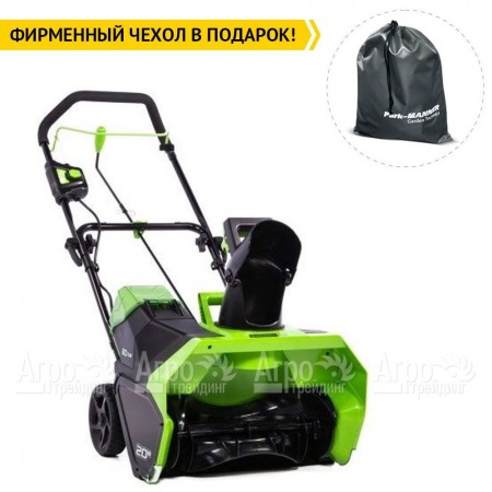 Снегоуборщик аккумуляторный GreenWorks GD60STK4  в Иркутске