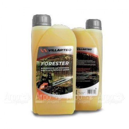 Всесезонное адгезионное масло Villartec Forester 1 л для пильных цепей в Иркутске
