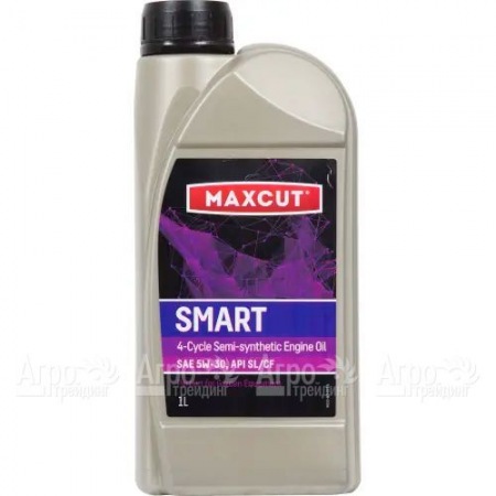 Масло MaxCUT Smart 4T Semi-Synthetic, 1 л для 4-х тактных двигателей  в Иркутске